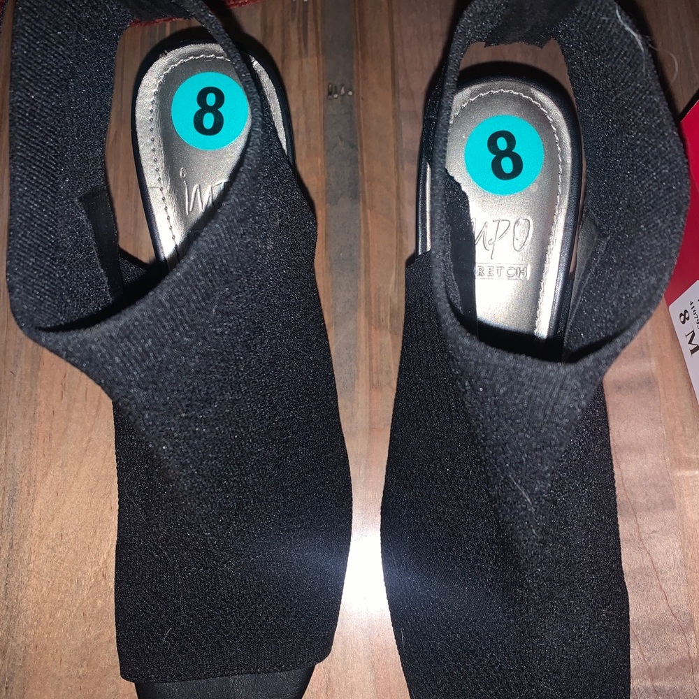 Impo black booties
